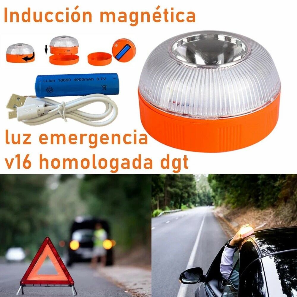 Emergency Light v16 Homologated dgt Approved Car Emergency Beacon Light