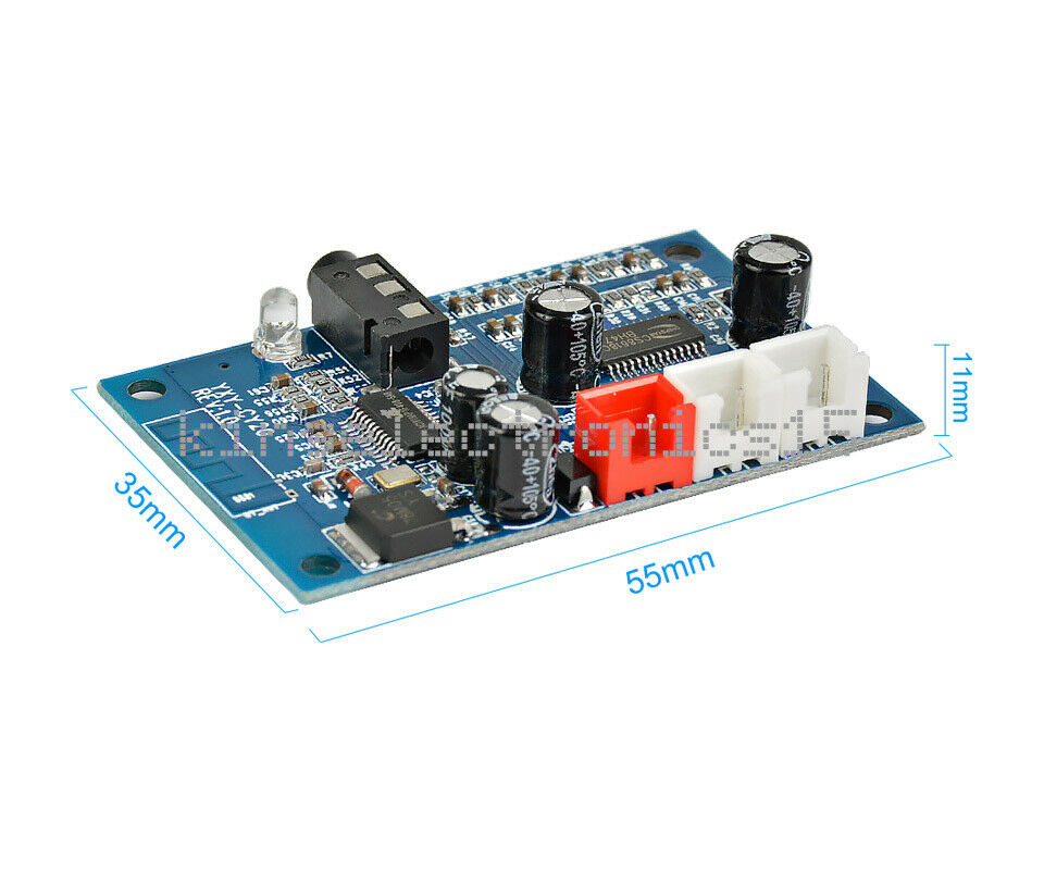 1PCS Bluetooth 4.2 15W*2 Amplifier Audio Board Stereo Two Channel Amplificador