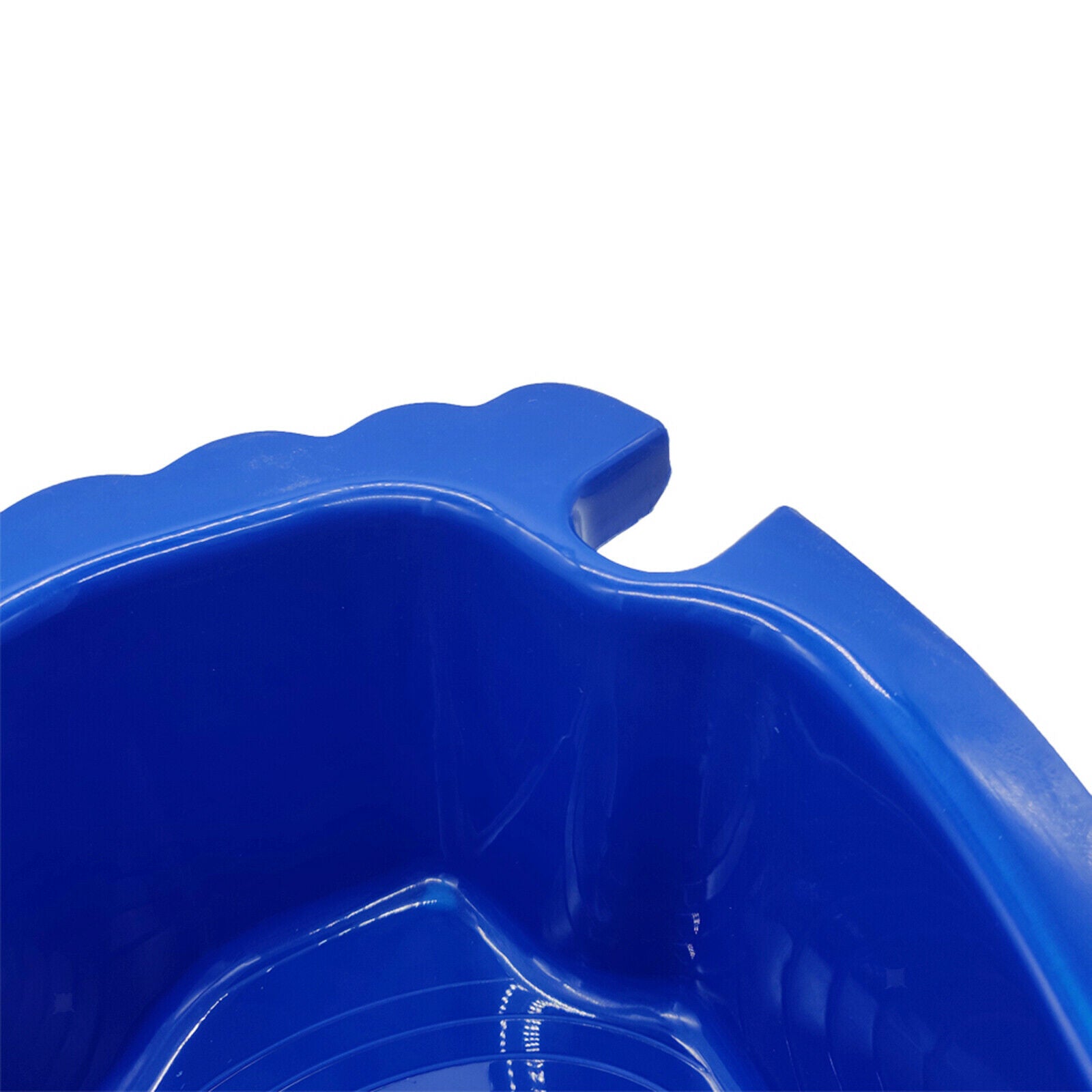 Plastic Pool Foot Bath Tray Pool Foot Bath Foot Basin Summer Bath Trays Blue