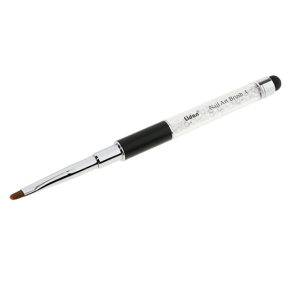 Pro Dual Head Nail Art UV Gel Drawing Liner Painting Pen Brush Polish Tool
