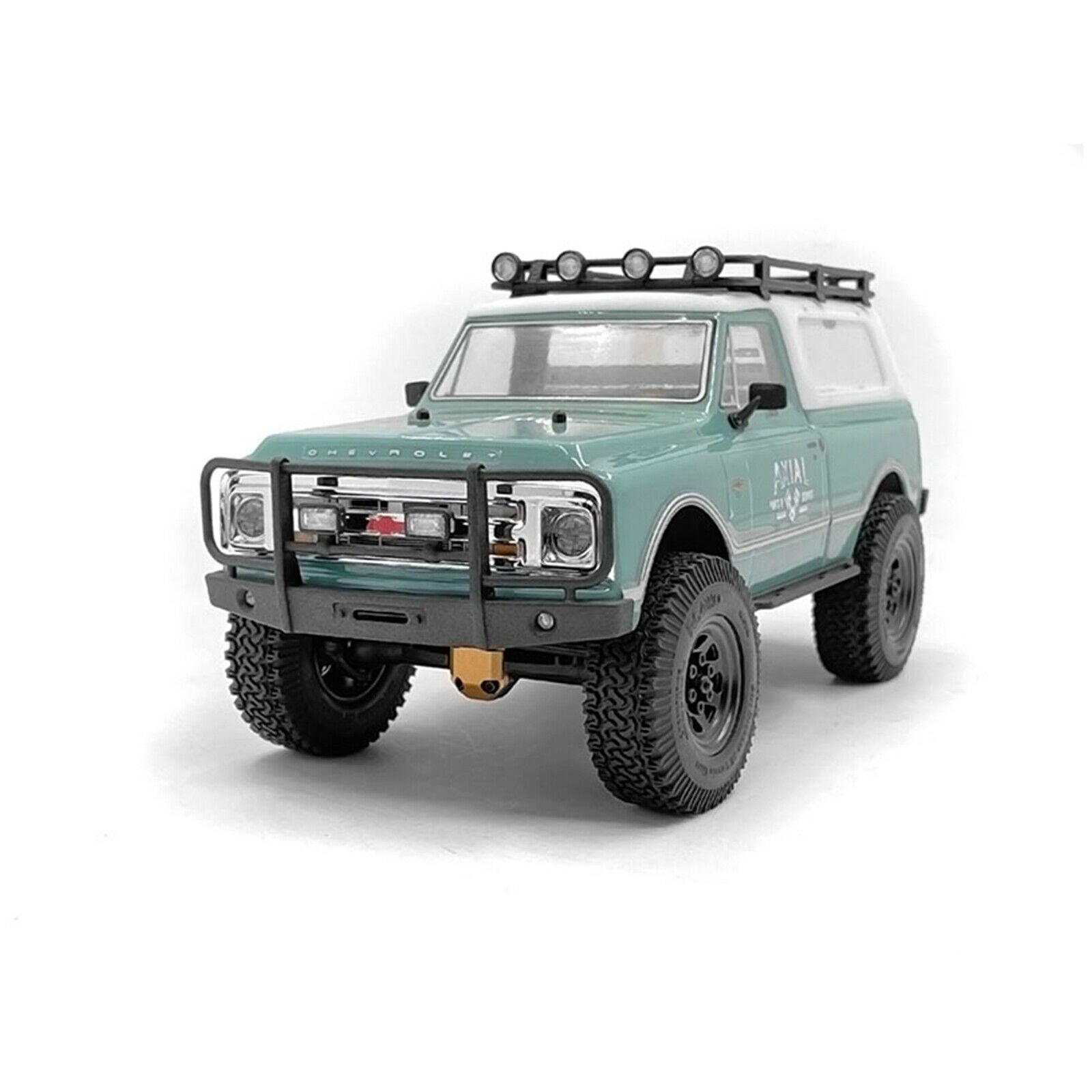 For SCX24 Chevrolet C10 TUBE RC Car Roof Luggage Rack w/ Decorative Lights Part