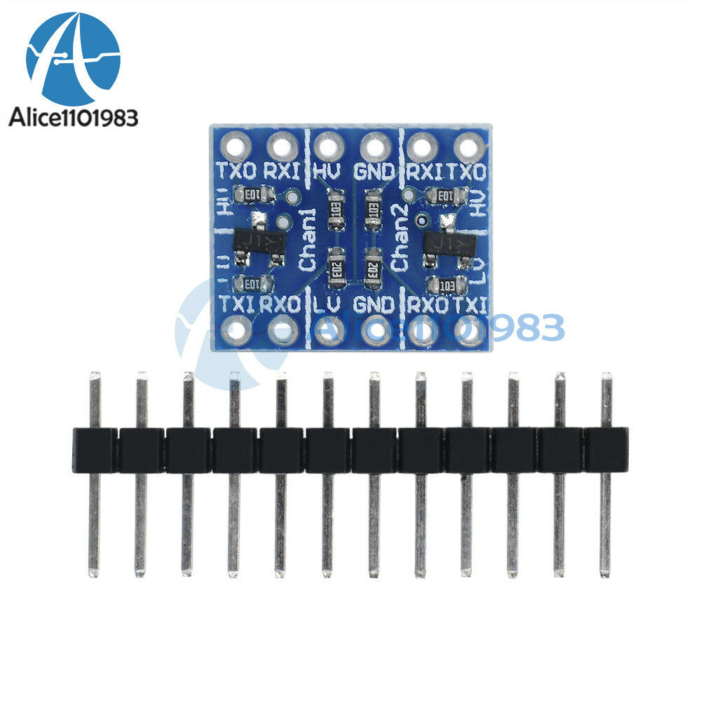 10PCS Two Channel IIC I2C Logic Level Converter Bi-Directional Module 5V to 3.3V