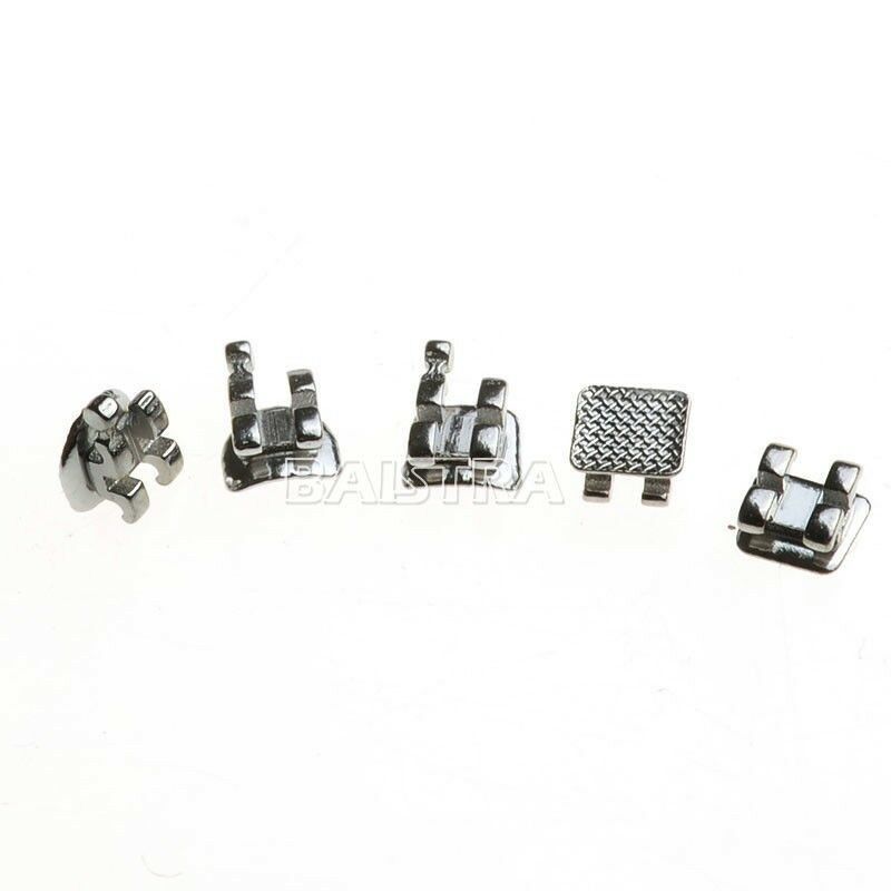 50 Packs Orthodontic Dental Bracket Braces Mini Edgewise .022 Hooks 3-4-5 AZDENT