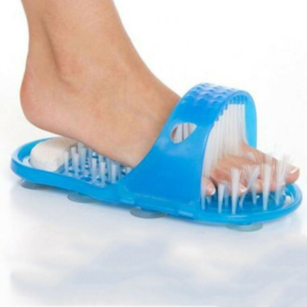 Foot Scrubber Bath Massager Cleaner for SPA Exfoliating Bathroom Slipper -