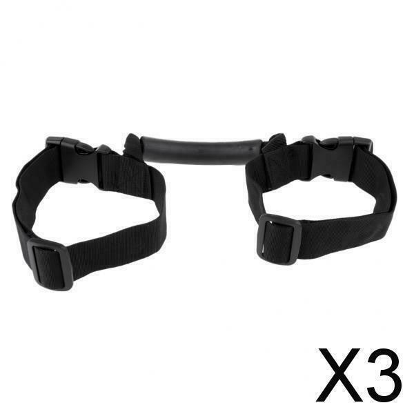 3X Heavy Duty Webbing Tank Cylinder Carrier Strap For Scuba Diving Snorkeling