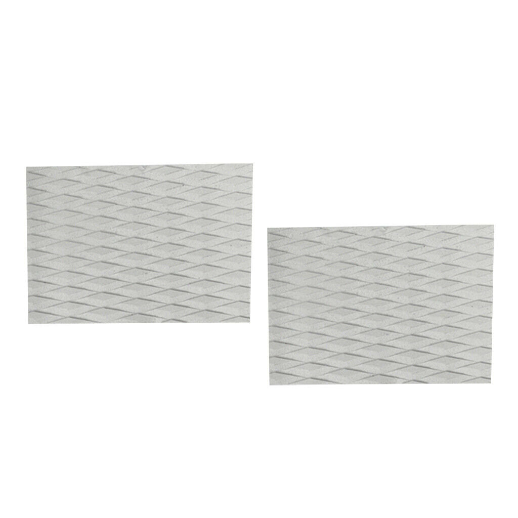 2 Grey EVA Skimboard Surfboard Kiteboard Surf   Traction Pad Grip Tail Pad