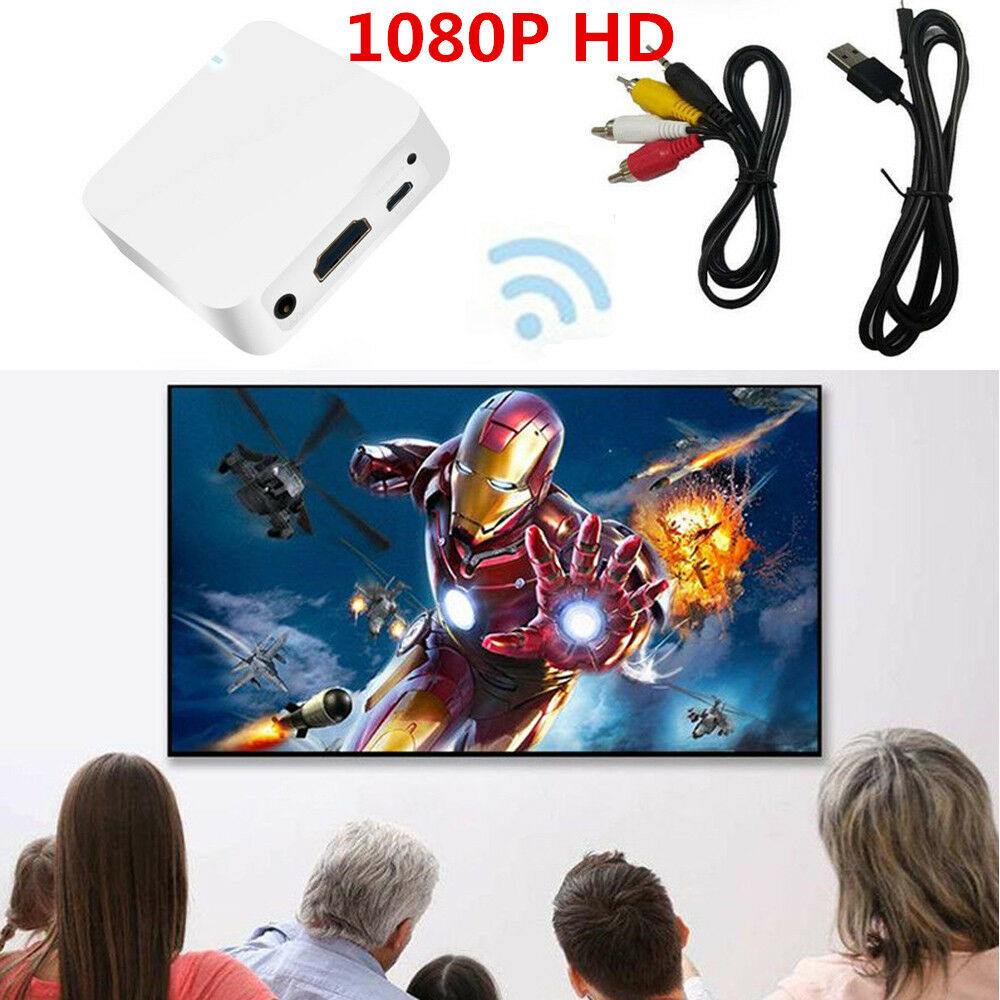 Car Mirror link Box WiFi Display Android iOS Navigation Smart Screen 1080P HD
