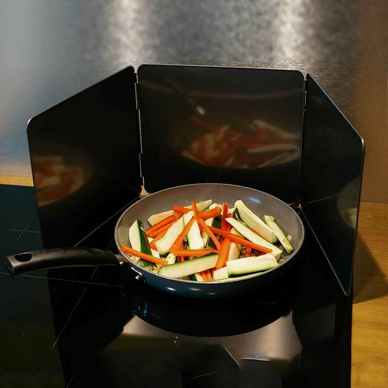 Shop-Story - Anti-splatter Panel: Plate for Cooking Splash Proof