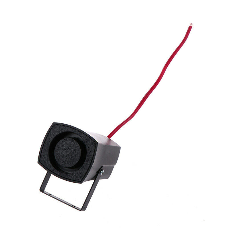 DC 12V 100dB Auto Warning Siren Sound Signal Backup Alarms Horns Air HornSJCA