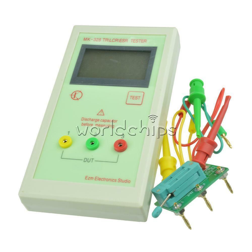 MK328 LCR ESR Tester Transistor Inductance Capacitance Resistance Meter Portable