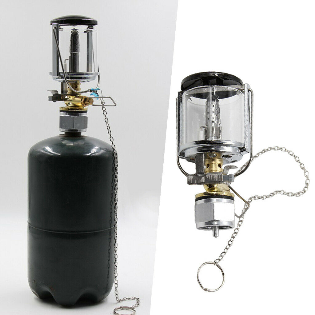 Gas Lantern Fuel Lamp Auto Ignition Propane Light Picnic Trekking Equipment