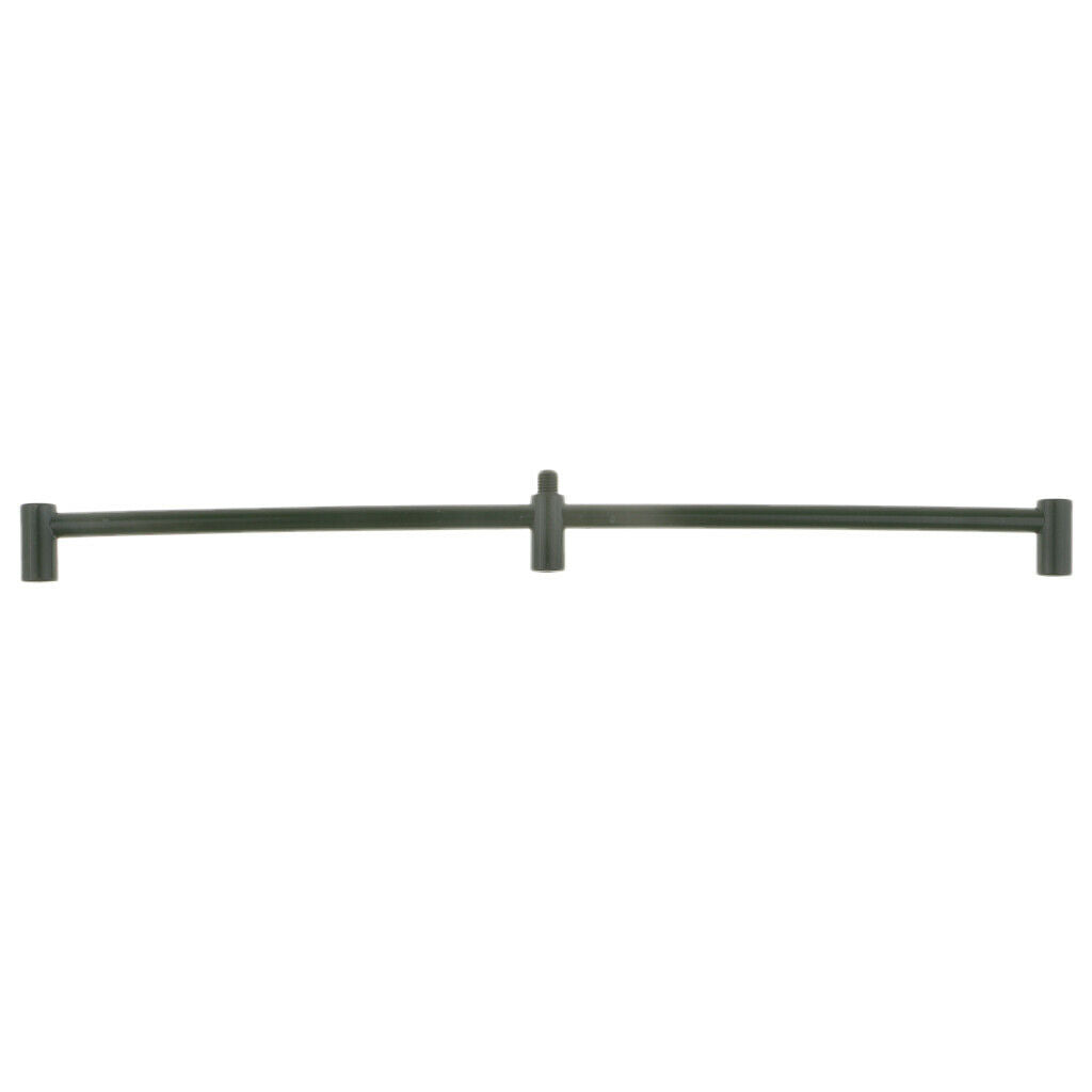 Durable Metal Carp Fishing Buzz Bar Fixed for 3 Rod Holder/Bite Alarm 40.5cm