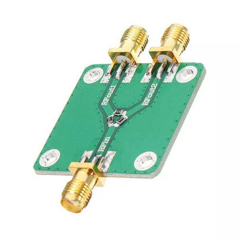 1Pcs RF Microwave Resistance Power Divider Splitter 1 to 2 Combiner SMA DC~5 Lt