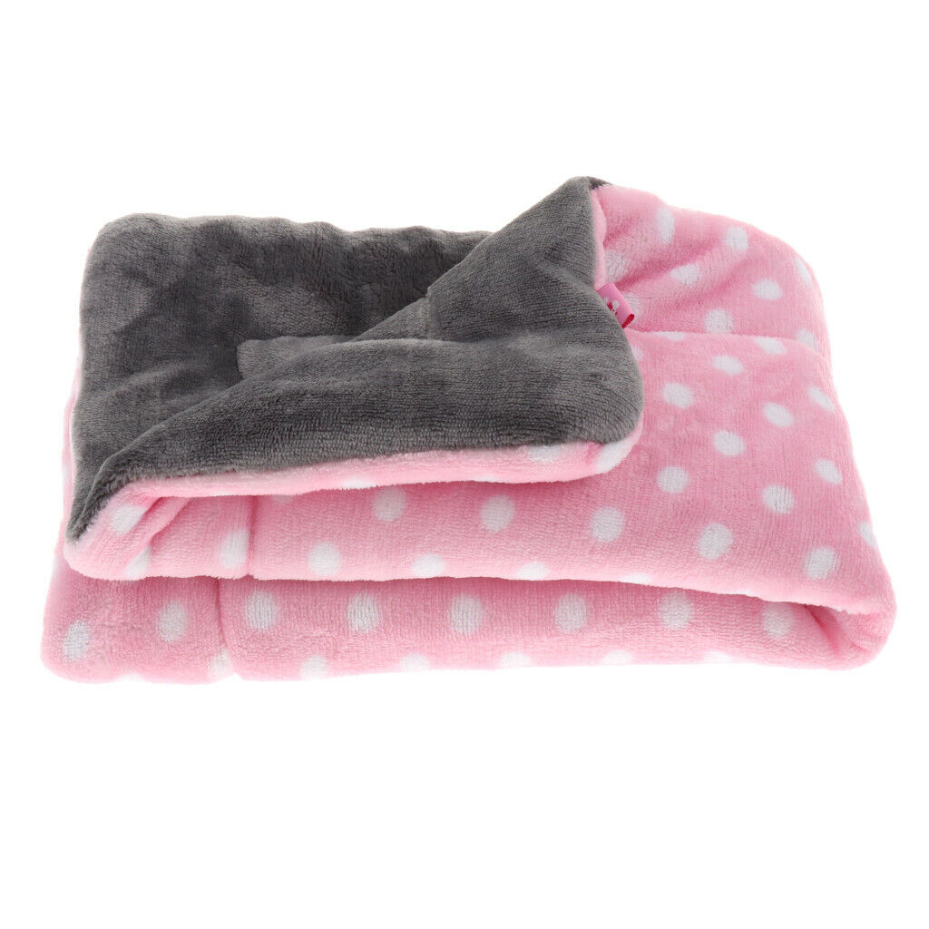 Portable Pet Dog Puppy Cute Warm Mat Pet Sleeping Bed Mattress Seat Pad - M Pink