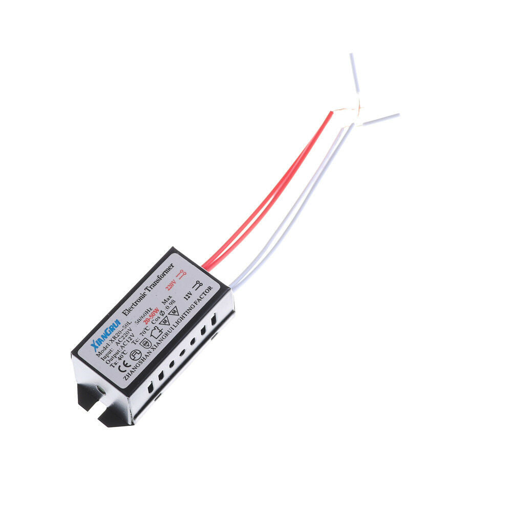 Ac 220V To 12V 20-50W Led Lighting Halogen Lamp Electronic Transformer .l8