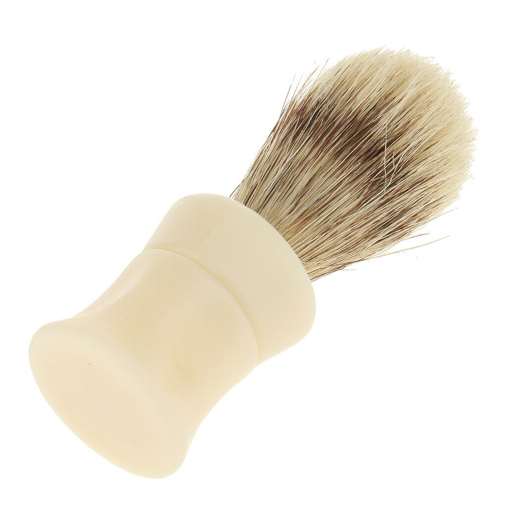 Men Shaving Soaps Applying Brush Facial Beard Cleaning Salon Barber Tool