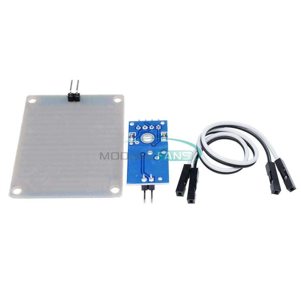 2PCS Rain Weather Module Humidity Raindrops Detection Sensor Modue For Arduino