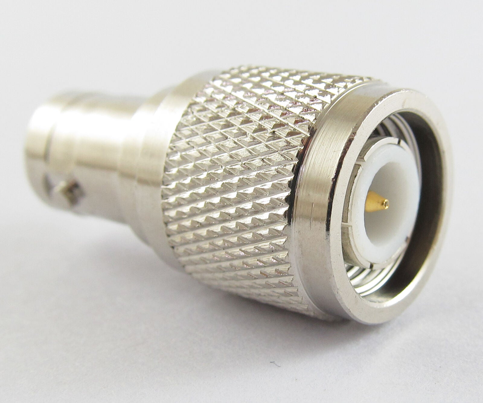 1x Brass BNC Jack Female to TNC Plug Male Straight RF Coax Connector Adapter New