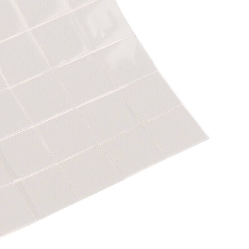 100x 10mm*10mm*0.5mm GPU CPU Heatsink Cooling Conductive Silicone Thermal.l8