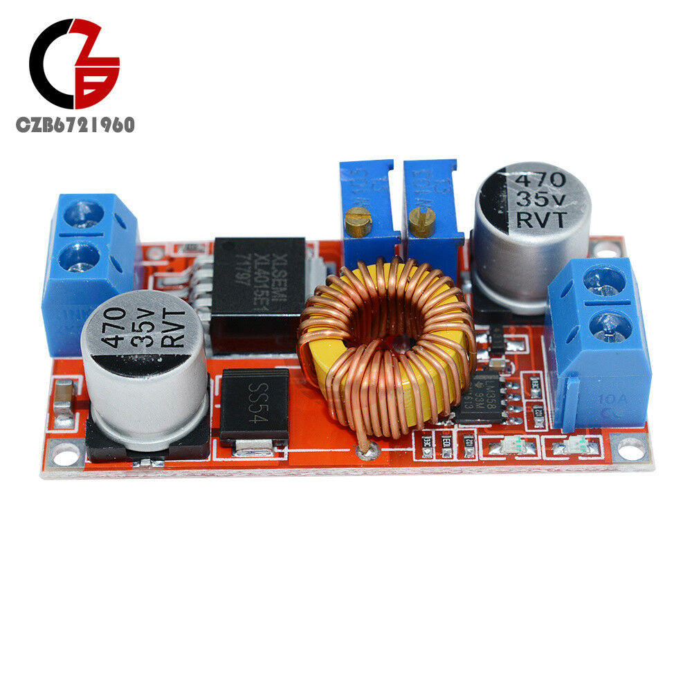 2PCS 5A XL4015 Step down CC CV 5-32V to 0.8-30V Power Supply Charger Buck Module