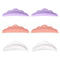 6pcs S M L Silicone Eyelash Perming Curler Shield Pads, Lash Lift DIY Eyelash ,