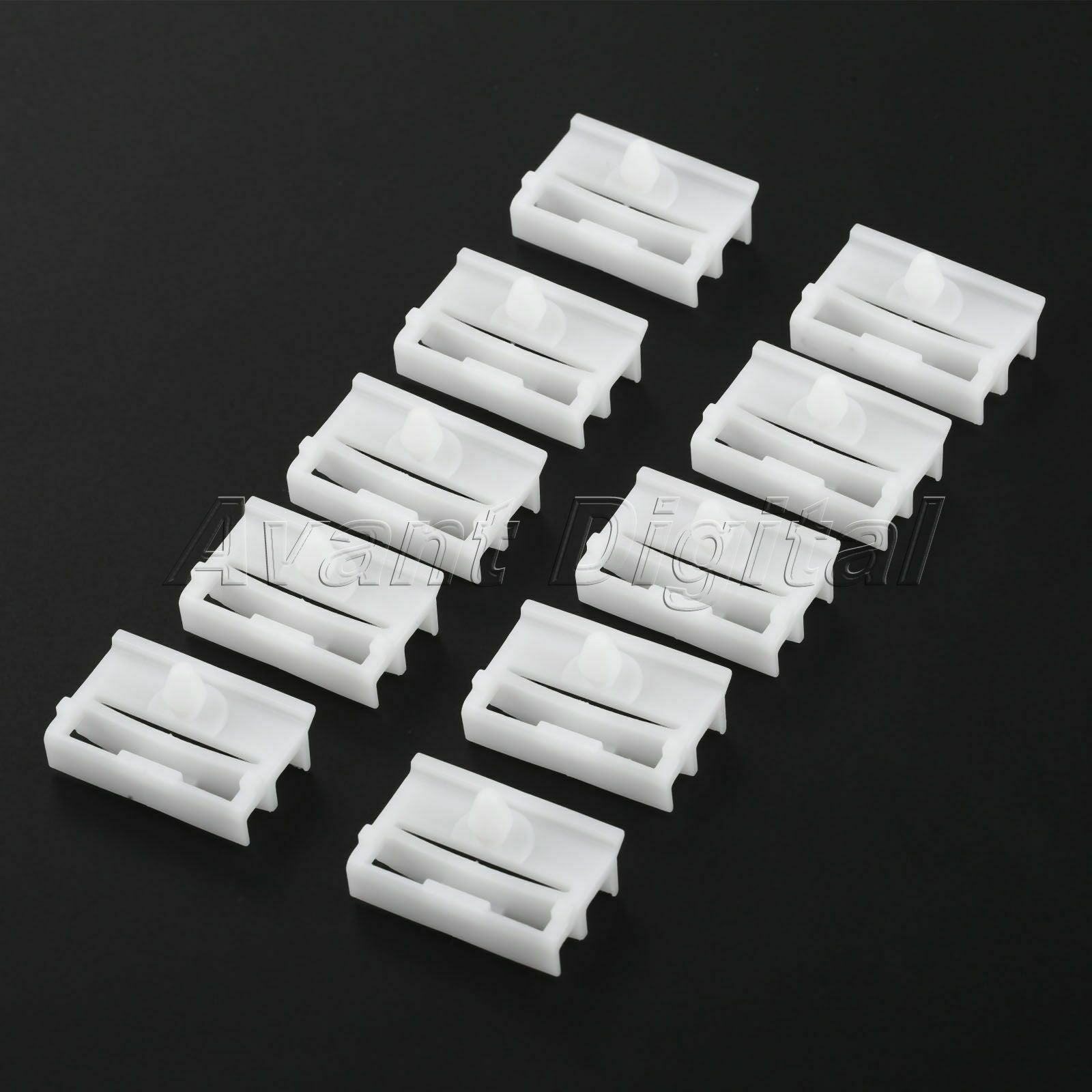 10pcs Skirt Clips Trim Clips Fasteners Sill Side 51718184574 Fit For E36 E46