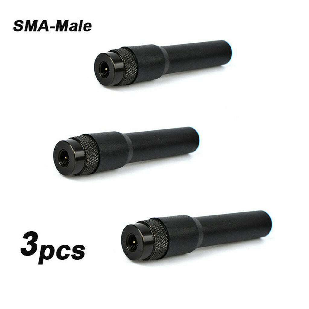 3x SMA-Male Dual Band VHF/UHF 144MHz/430MHz Antenna for YAESU VX-5R,6R,7R