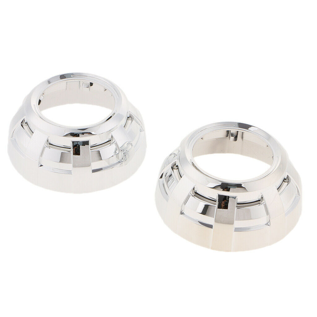 Pair 3.0 Inch HID Bi-Xenon Projector Lens Headlights Shroud Car Headlight