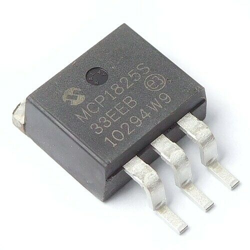 [2pcs] MCP1825S-33EEB 3.3V 500mA Low-Drop D2PAK