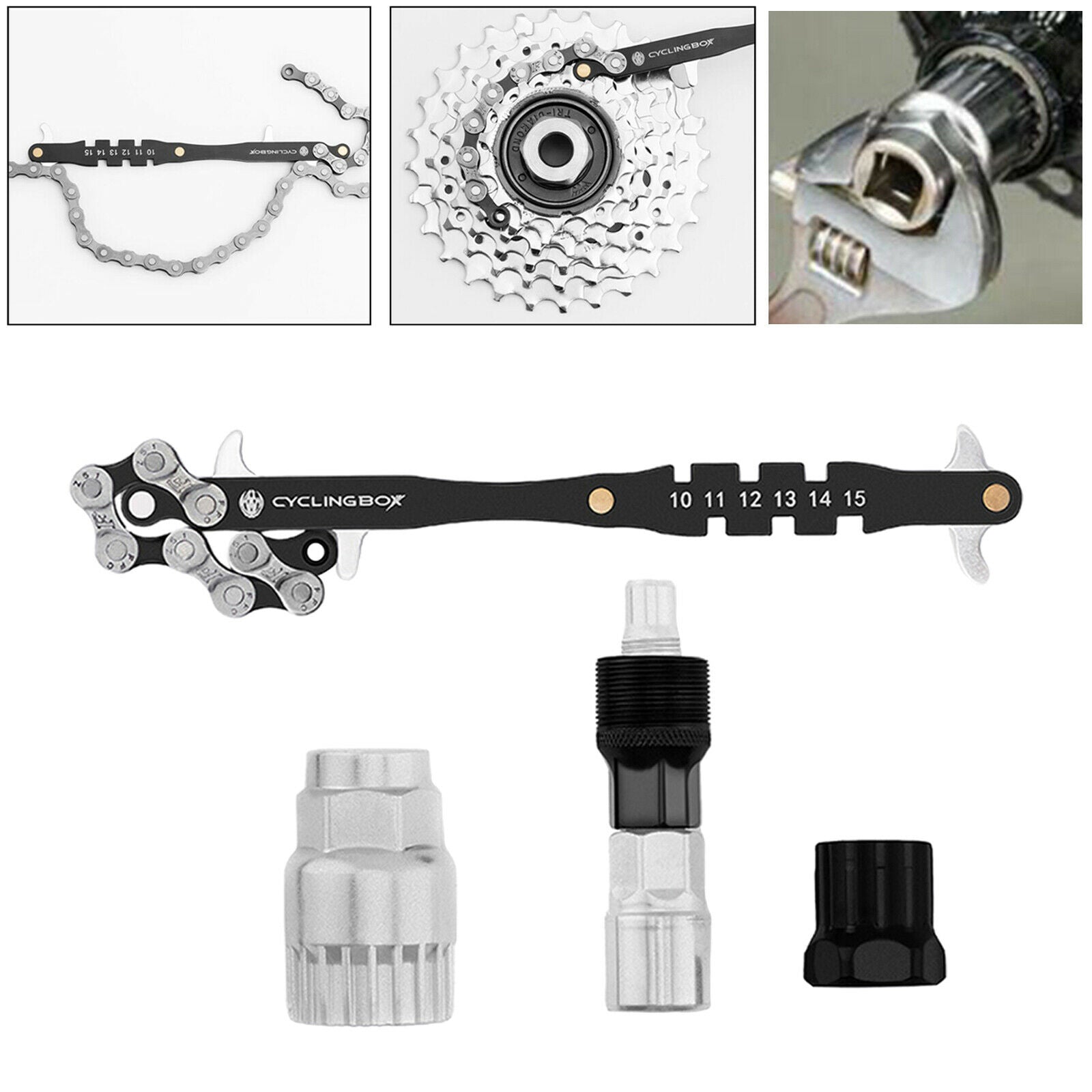 4Pcs Cassette Flywheel Wrench for Road Bike 4pcs set 4pcs set