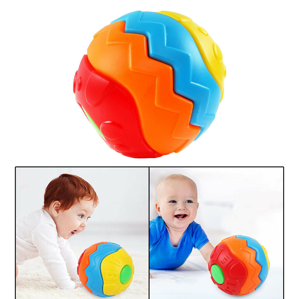 Colorful Hand Grab Ball Toys Assembled Ball Learning Crawling Ball DIY