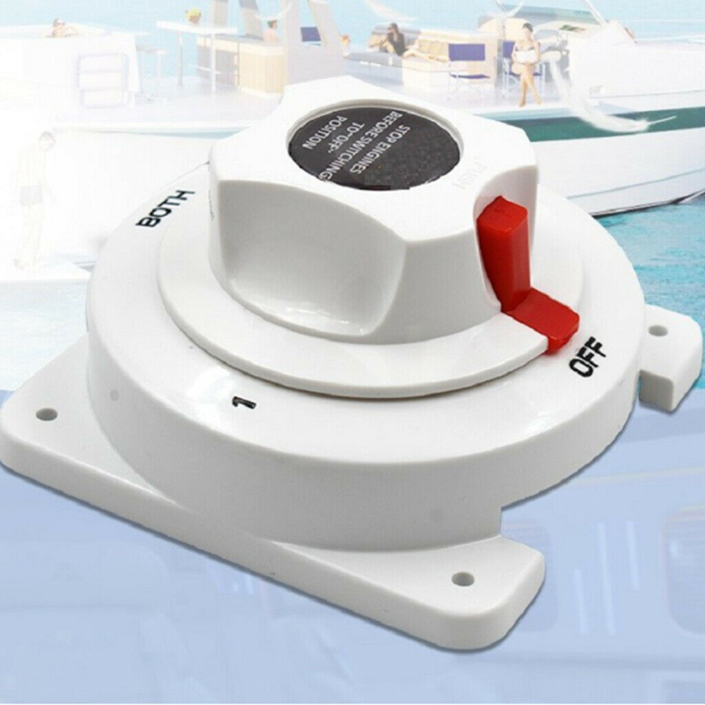 DC12V/24V Dual Battery Selector Switch 4 Positions for Boat Marine Industrial