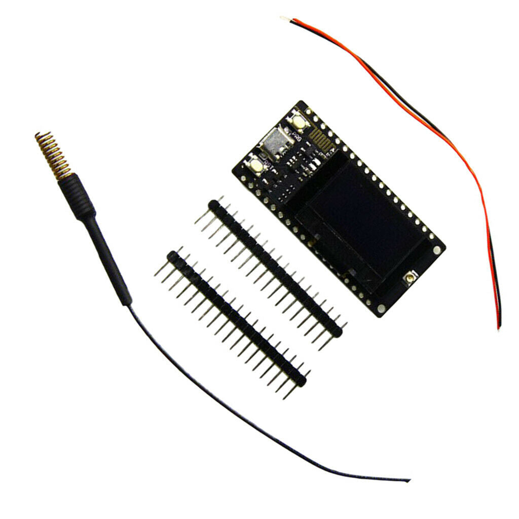 LORA32 433Mhz WiFi Bluetooth module with 0.96 inch OLED display / antenna