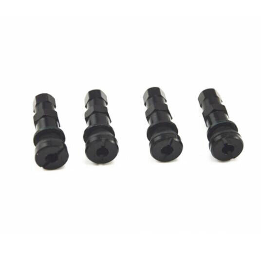 4x Bolt-in Aluminum Tubeless Wheel Tire Valve Stem for Car Truck Motorcycle Bike