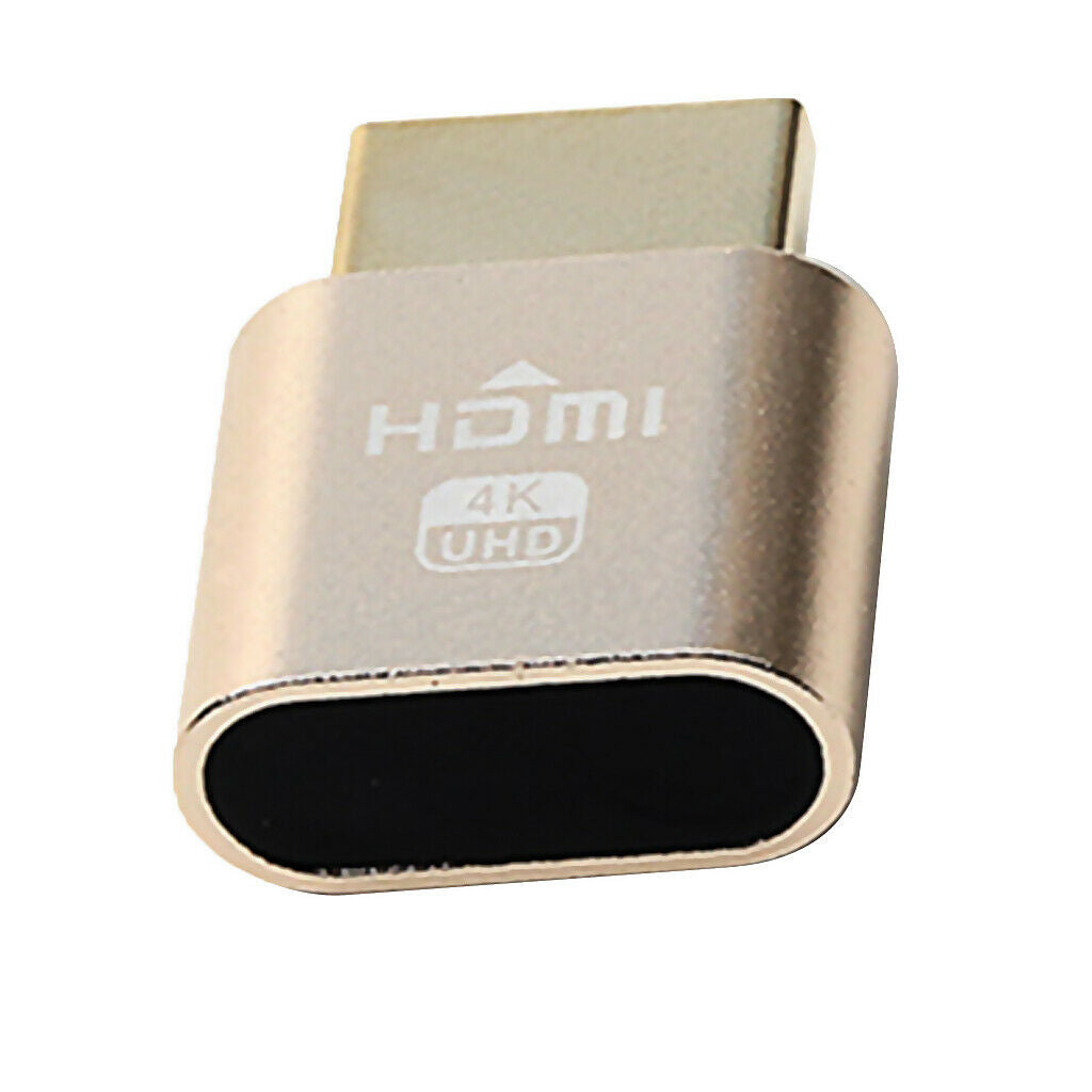Display Emulator Dummy Plug Headless Ghost DDC EDID 3840*2160