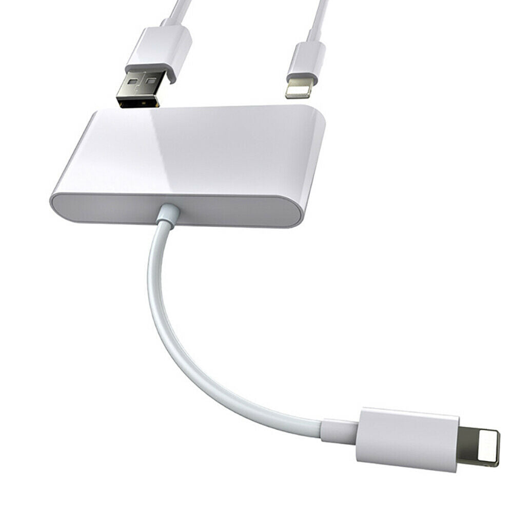 4 in 1 to TF SD Card Reader Camera USB OTG Adapter for iPhones iPad!