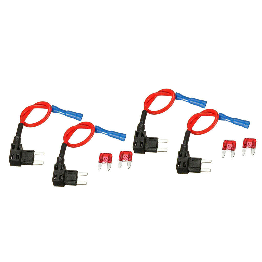 4x Add-a-circuit Circuit Fuse Adapter Mini Adapter ATM &  Fuse Puller 165mm