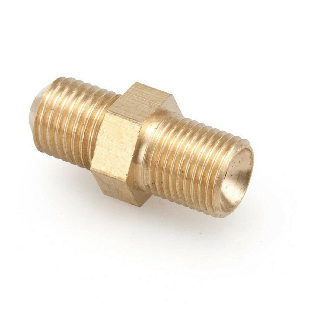 0.035" AN 4AN X 1/8 NPT Turbo Oil Feed Line Restrictor Fitting Brass NEW