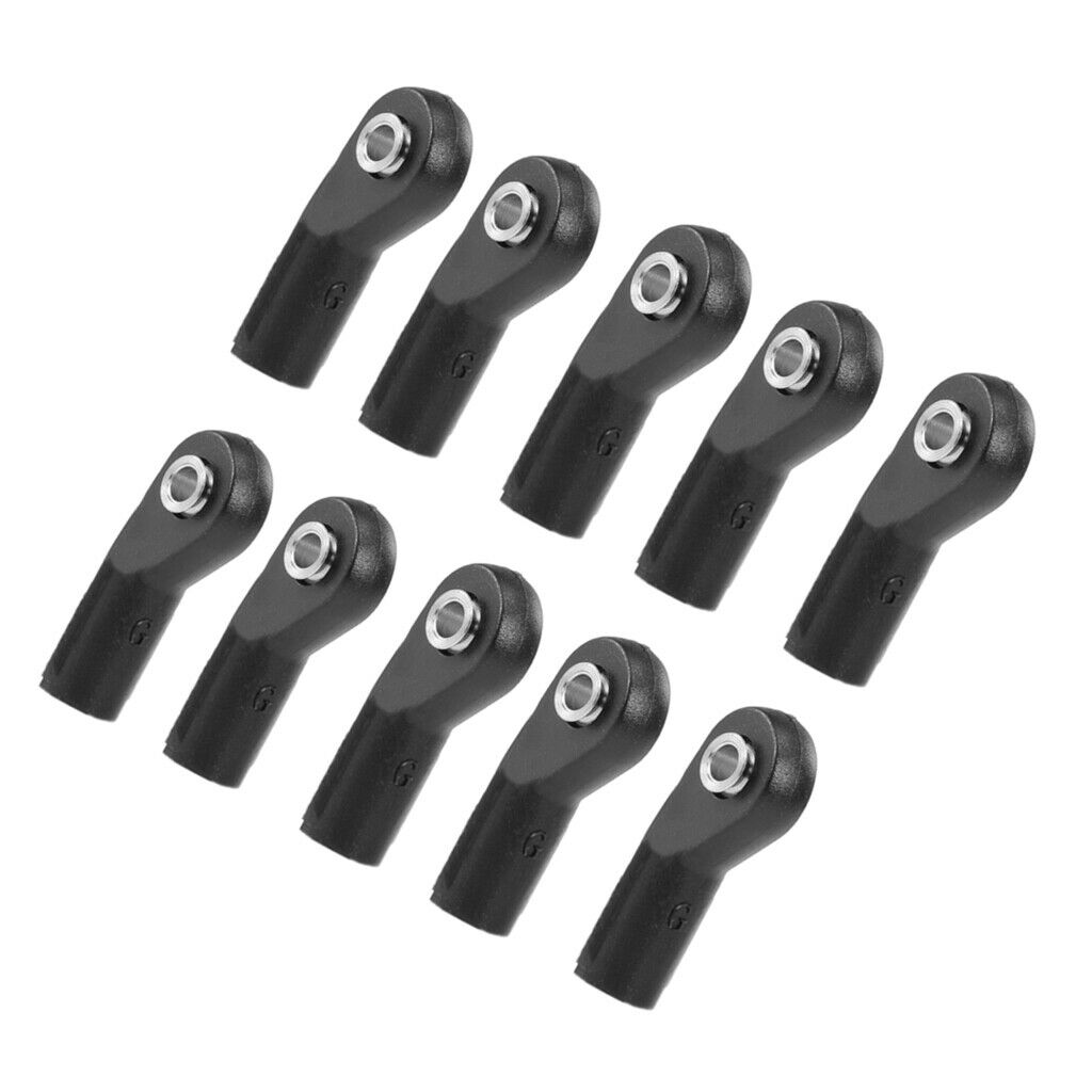 10pcs M4 Ball Head Holder Link Rod End Joint for Axial SCX10 1/10 RC Car Truck