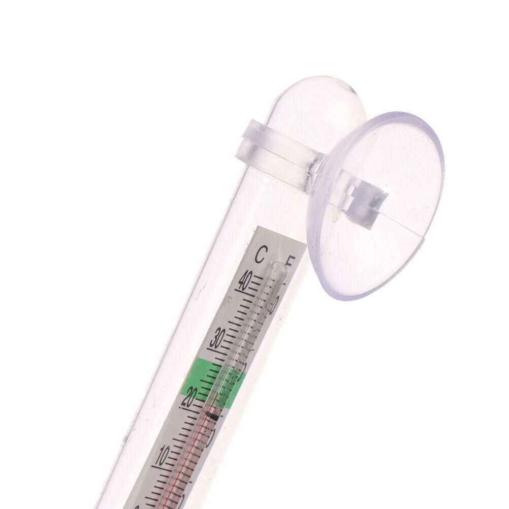 Aquarium Fish Tank Water Glass Temperature Thermometer With Suction CupBDXACHAU