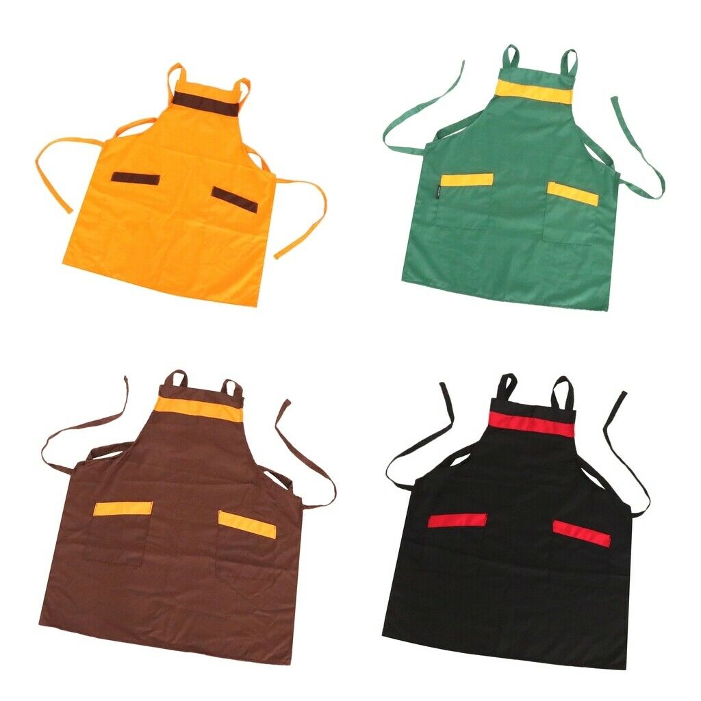 Fashion Sleeveless Cafe Restaurant Milk Tea Shop Waiter Home Apron Black