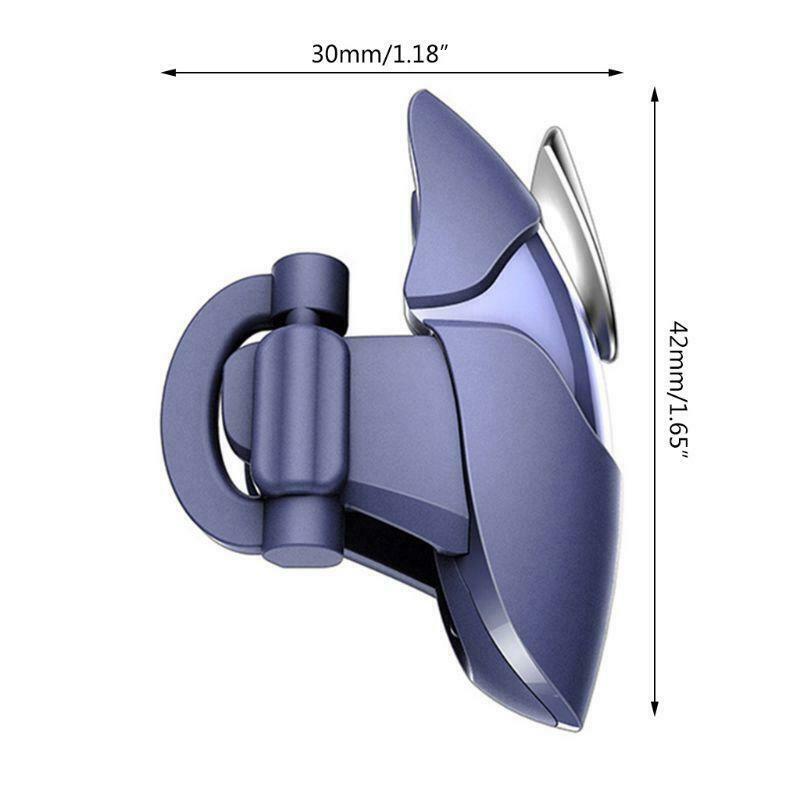 Blue Shark Mobile Gamepad Joystick for PUBG Mobile Gaming Trigger Fire Button