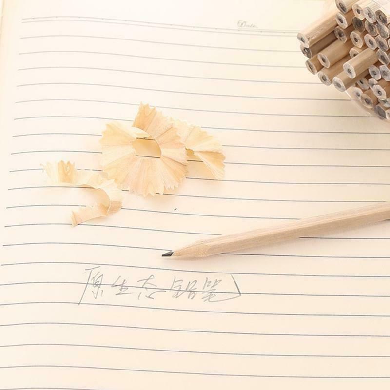 15 Pcs/Set Eco-friendly Natural Wooden HB Pencils Writing Art Pencil Stationery