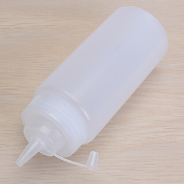 Plastic Squeezable Bottles for Ketchup, Barbecue, Sauce, Syrup, and Condiments