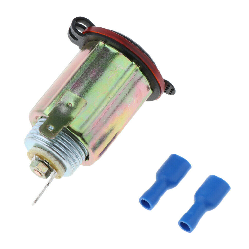 Universal Motorcycle Motorbike Metal USB Car Power Outlet  Light Yellow