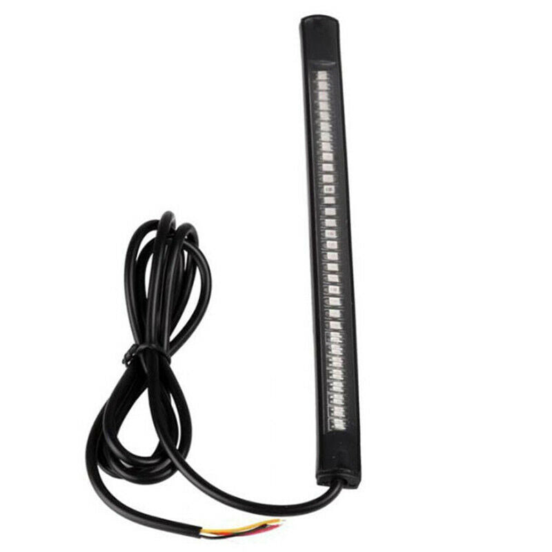 Multifunctions LED Motorcycle Strip Light Brake Tail Turn Signal License.CM Kt
