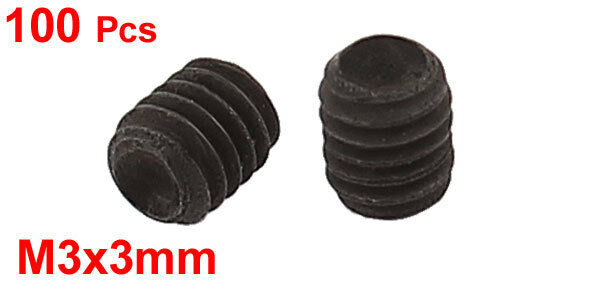 M3 Socket Head Cap Screws, 12.9 Alloy Steel w/ Black Oxide DIN 912, Coarse 0.50