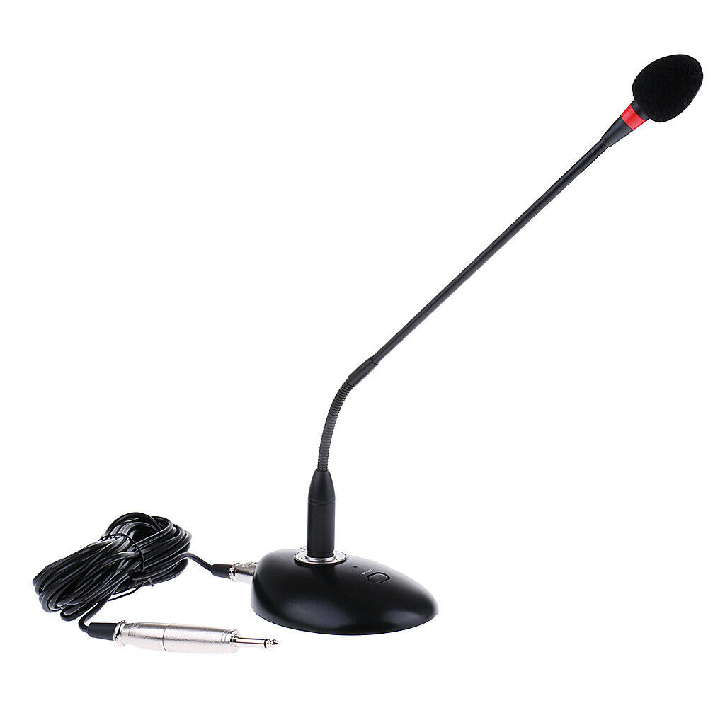 Professional  Gooseneck Condenser Microphone Desk Top Standing Mic