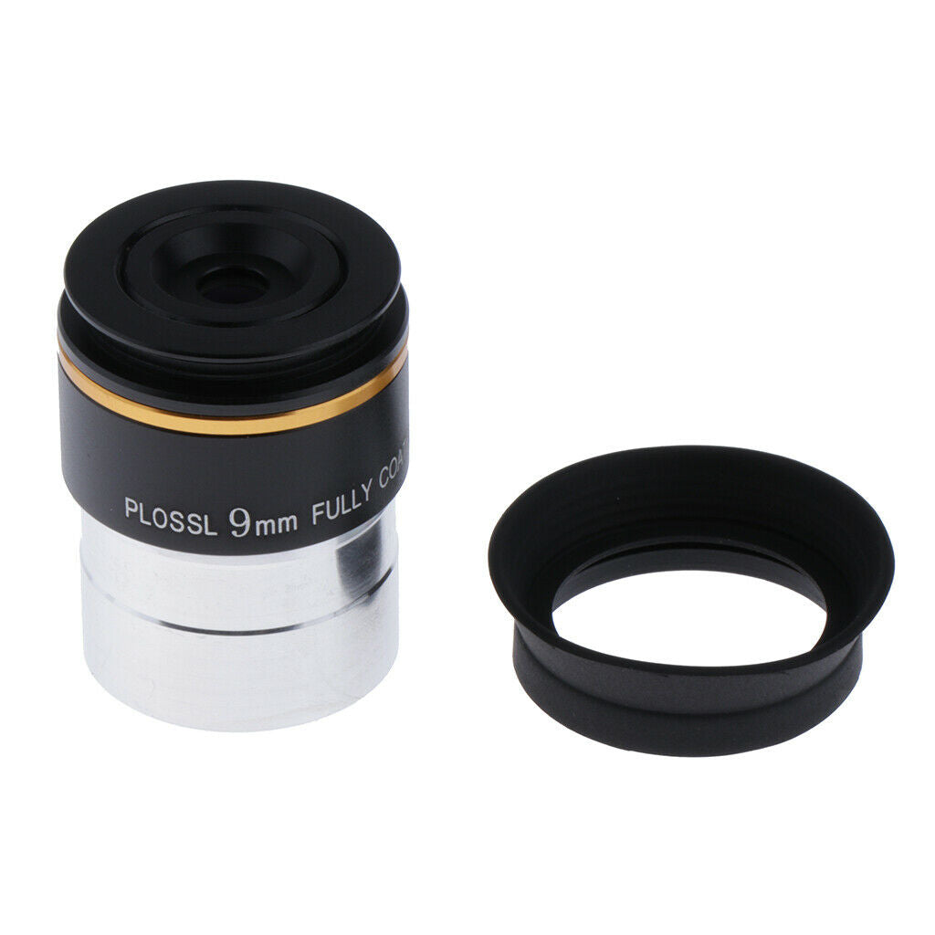 1.25" Plossl 9mm PLOSSL Optical Glass Lens Astronomical Telescope Eyepiece