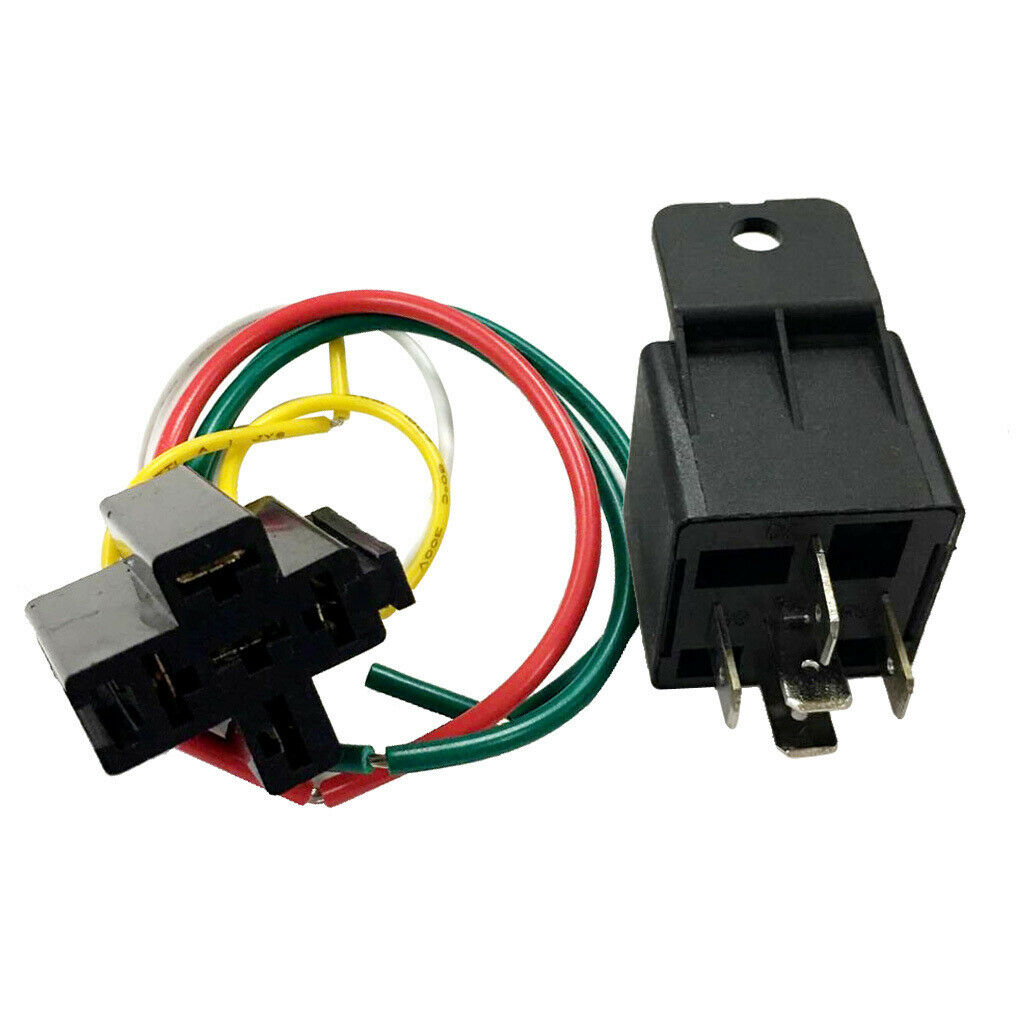 24V / 40A SPDT Relay Normally Opens Switch Relay With 5 Wires For Truck Car